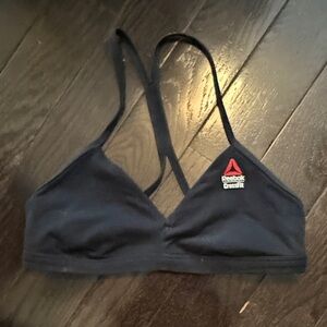 Reebok Black Sports Bra